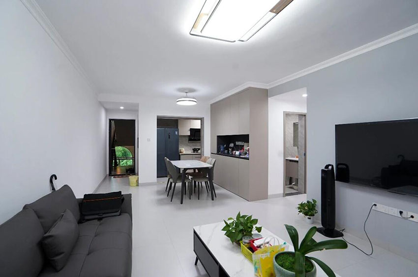 小戶型顯大秘訣！常平這套極簡家裝讓年輕人搶著抄作業(yè)！